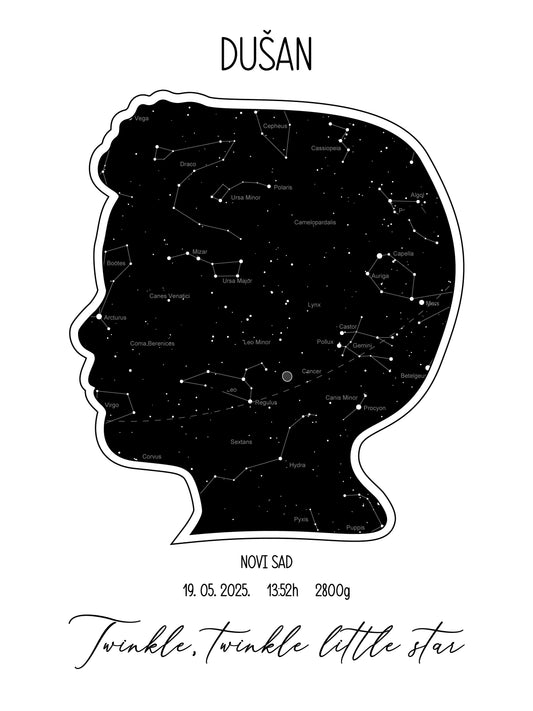 Zvezdana Mapa – Silueta Deteta